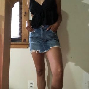 Abercrombie & Fitch denim skirt